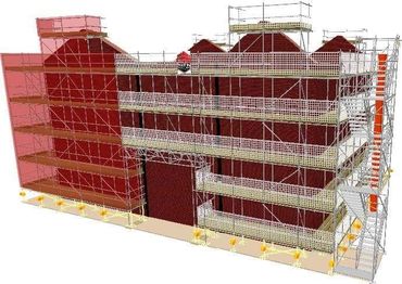 3d design Wrexham Scaffold