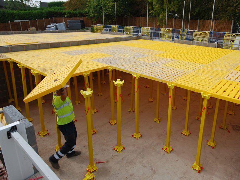 Safety Decking new build property
