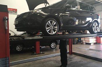 Thorough car servicing