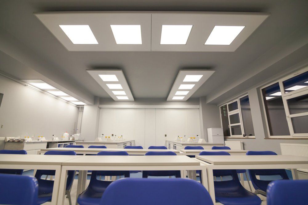 Modern Ceiling with Lights — Electricians in Gold Coast, QLD