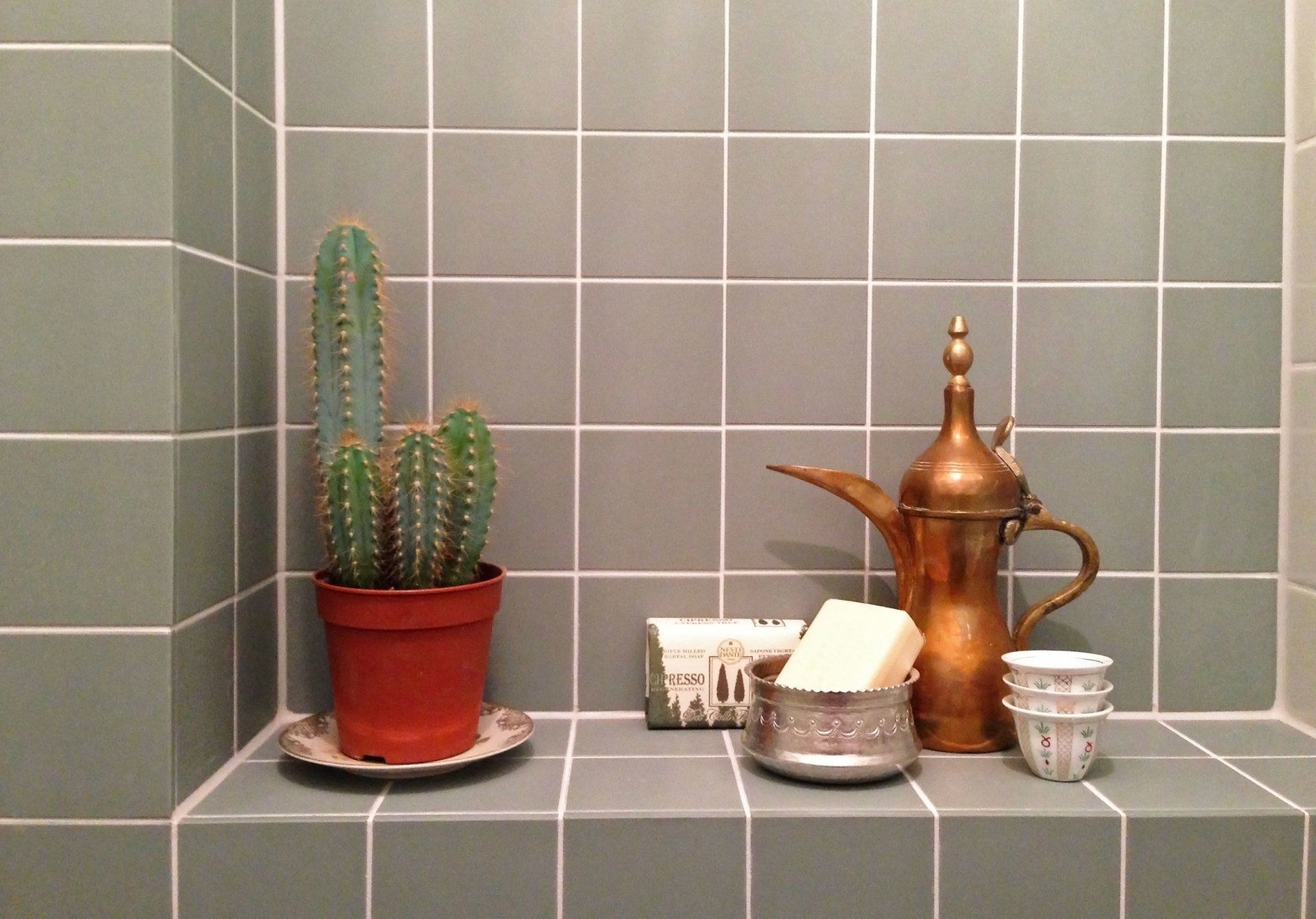 De vergaderruimte, eigen toilet