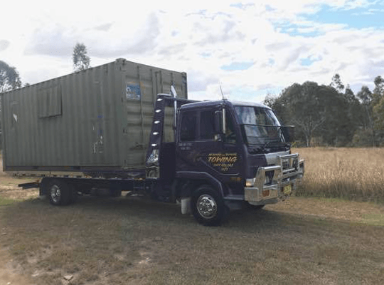 towing container