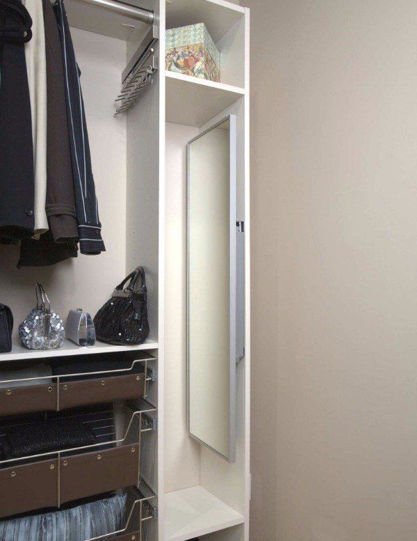 Slide Out Mirror