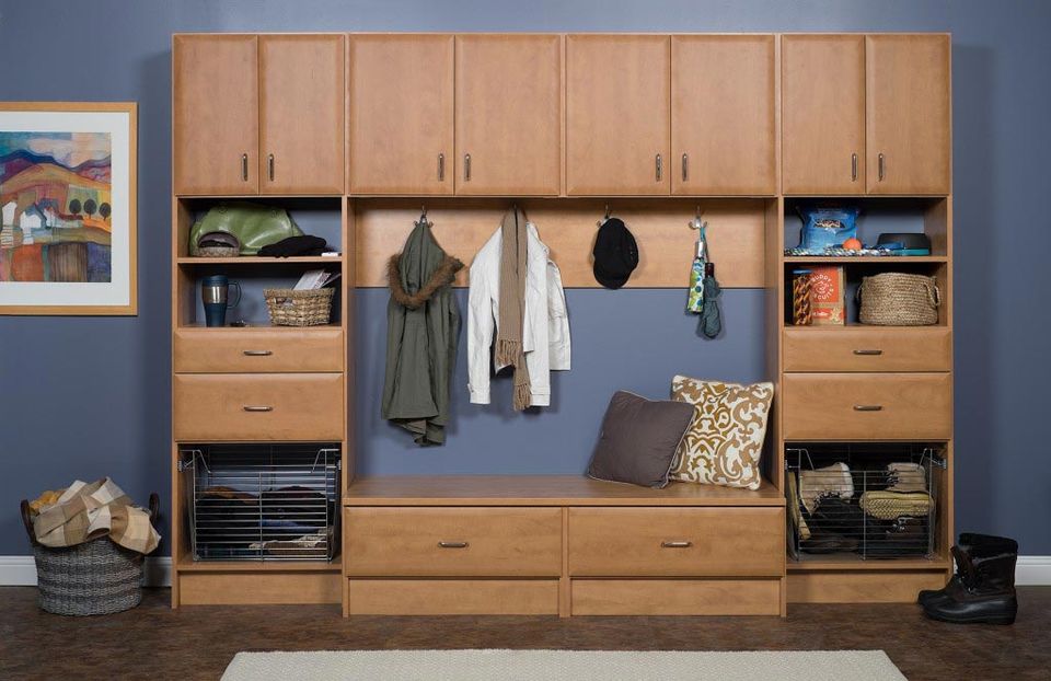 Custom Mudroom Installation