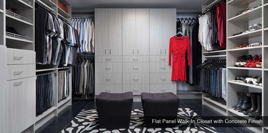 Custom Closet System Installation