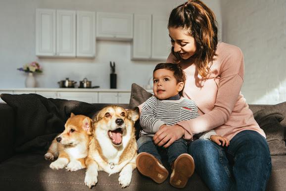 Mother and Son With Their Pets — Waterford, MI — Anteater Pest Control