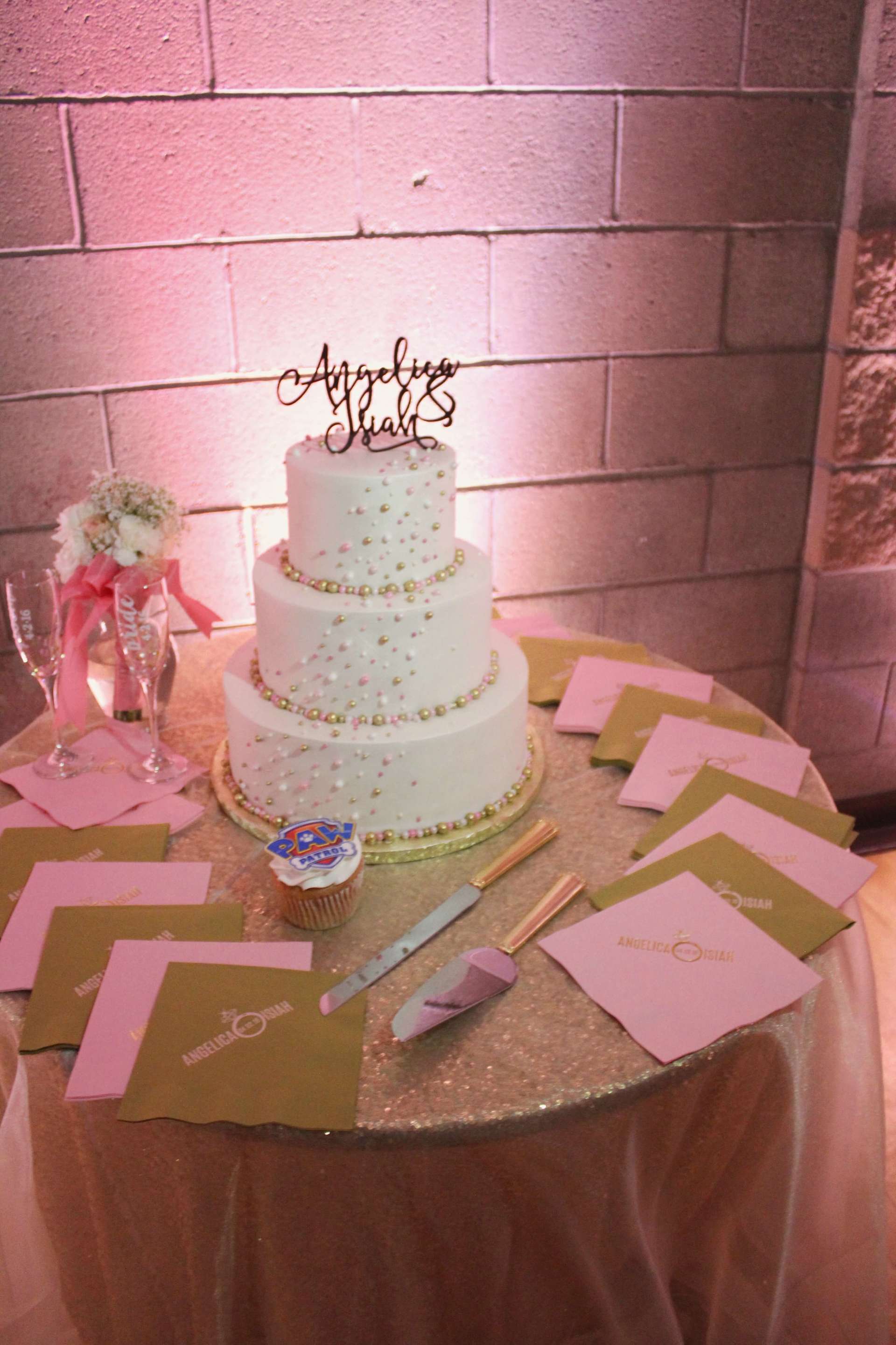 laguna town hall elk grove blush uplighting wedding
