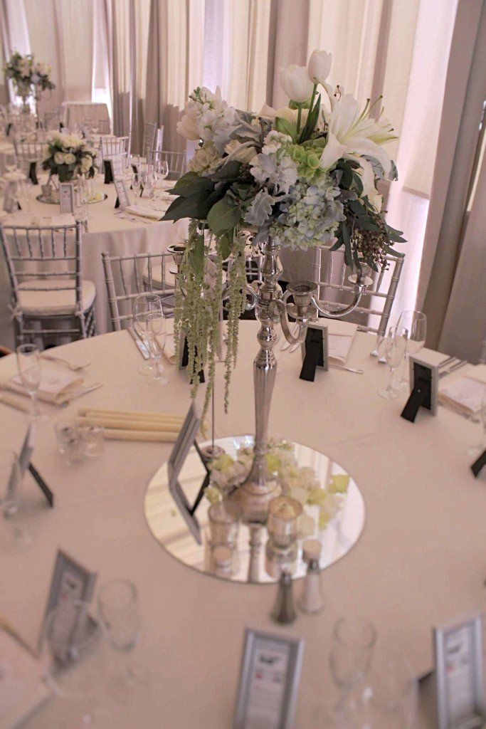 Citizen Hotel Wedding Sacramento Uplighting Brighten Up Event Lighting Centerpiece White