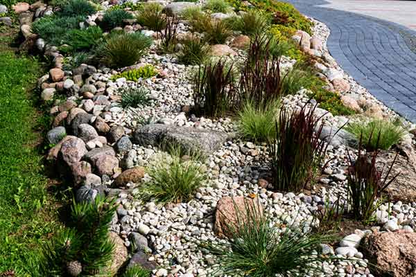 Decorative Stone — Natural Landscaping In Home Garden in Asheville, NC