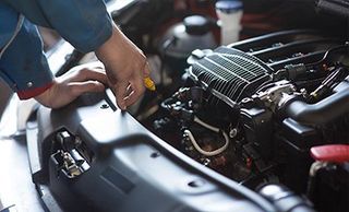 Auto Mechanic Checking Car Engine — Autor Repair in Wellsville, PA