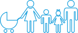 Insurance Coverage for the entire family.