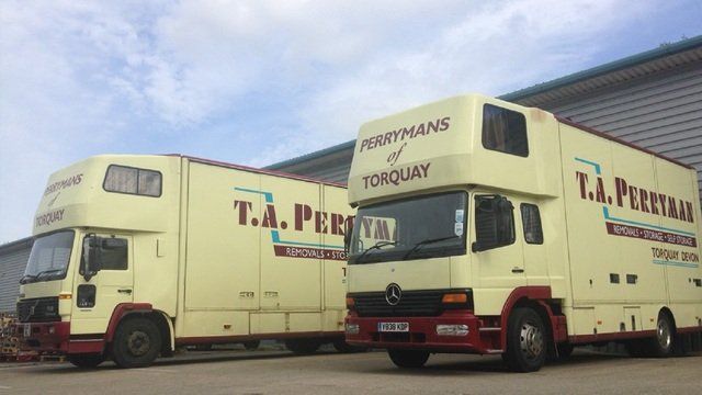 Perrymans Removal trucks