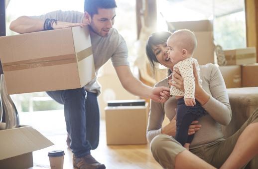 Moving house with a baby