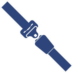 Icona cintura di sicurezza