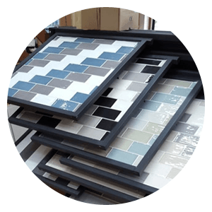 Wall and floor tiling