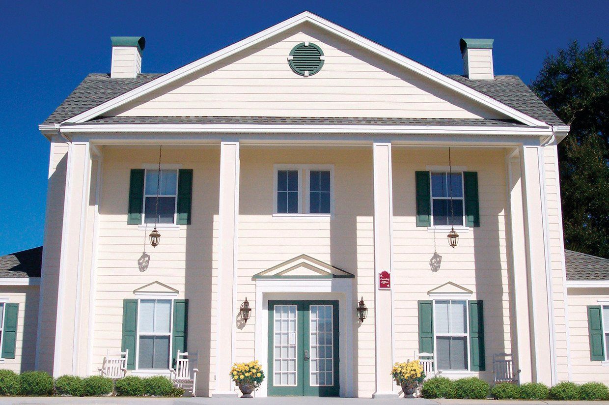 Twin oaks exterior