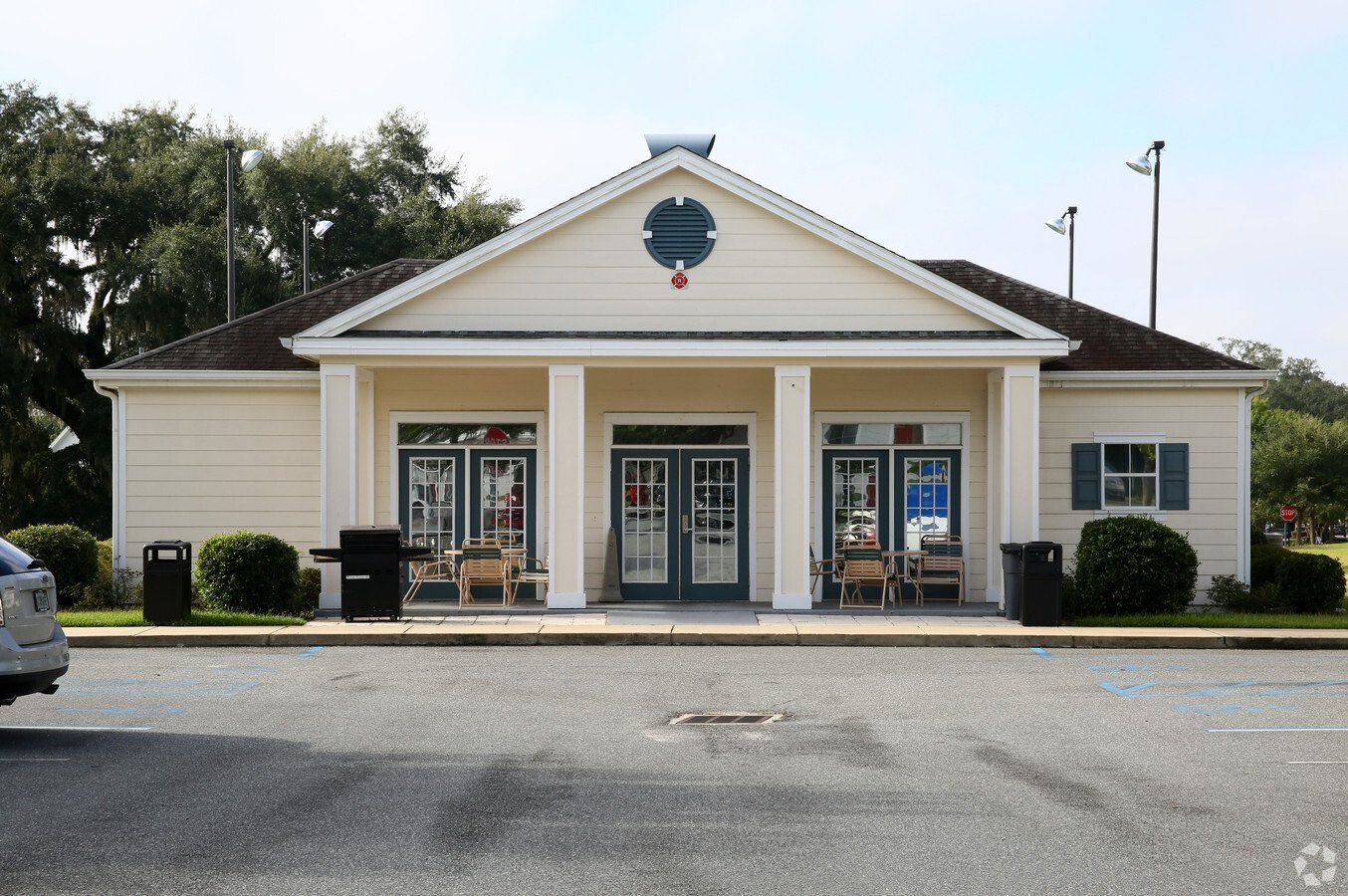 Twin oaks exterior