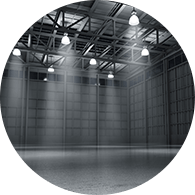 Empty Warehouse — Paint Contractor in Chatsworth, CA Empty Warehouse — Paint Contractor in Chatsworth, CA