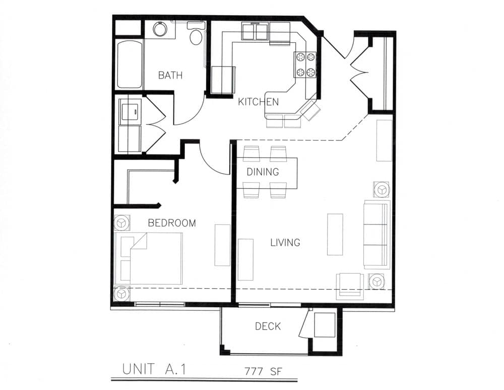 Courtwood Village II Floor Plan