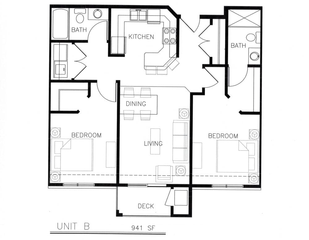 Courtwood Village II Floor Plan