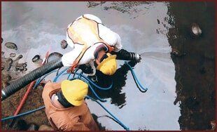 Spill clean-up Spill clean-up
