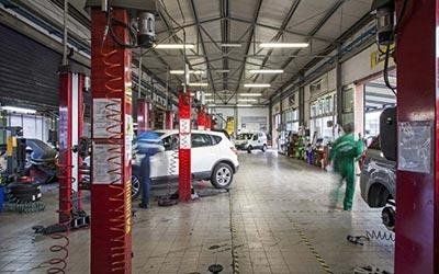 Officina per auto