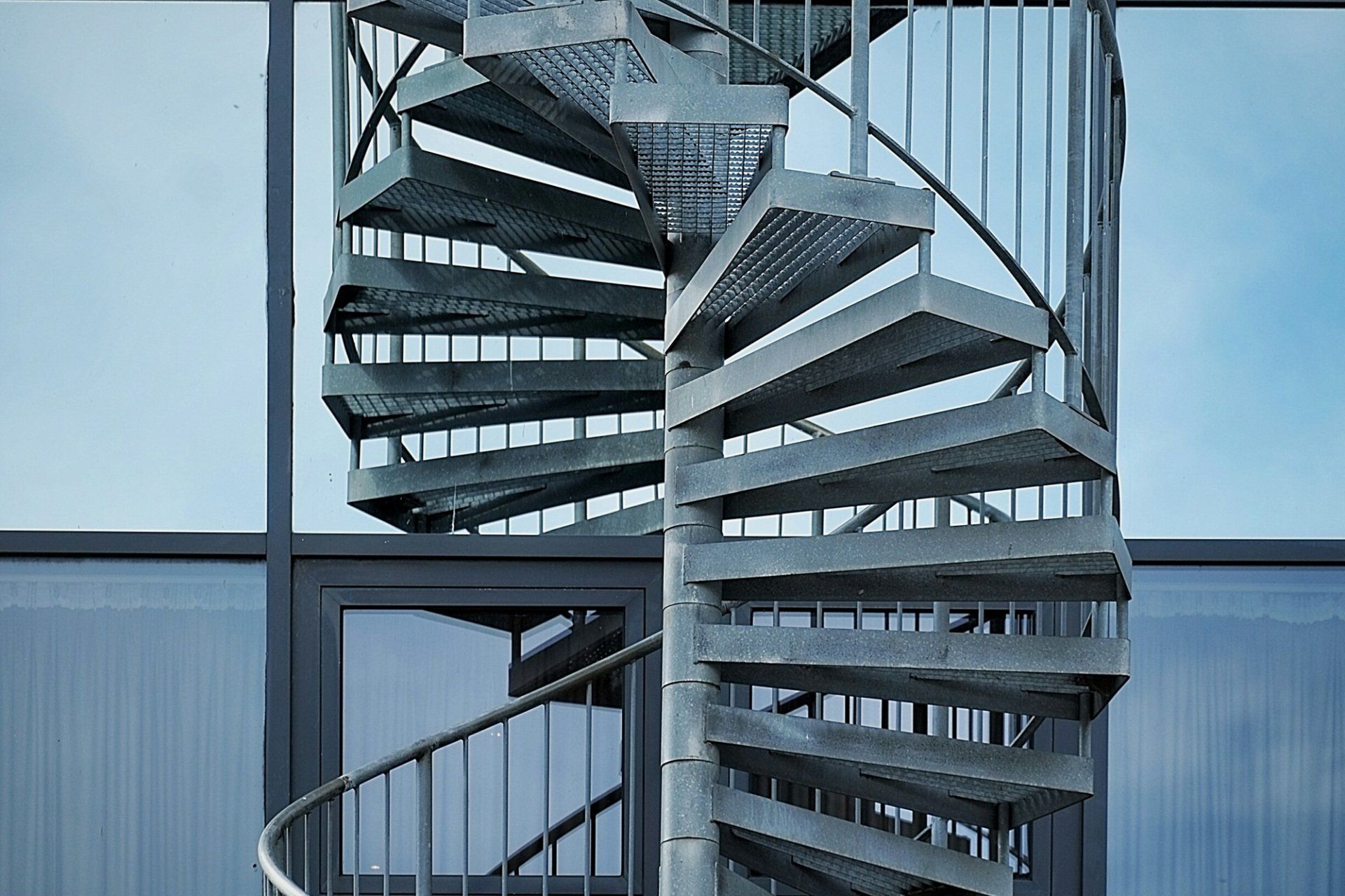 View Of Spiral Staircase