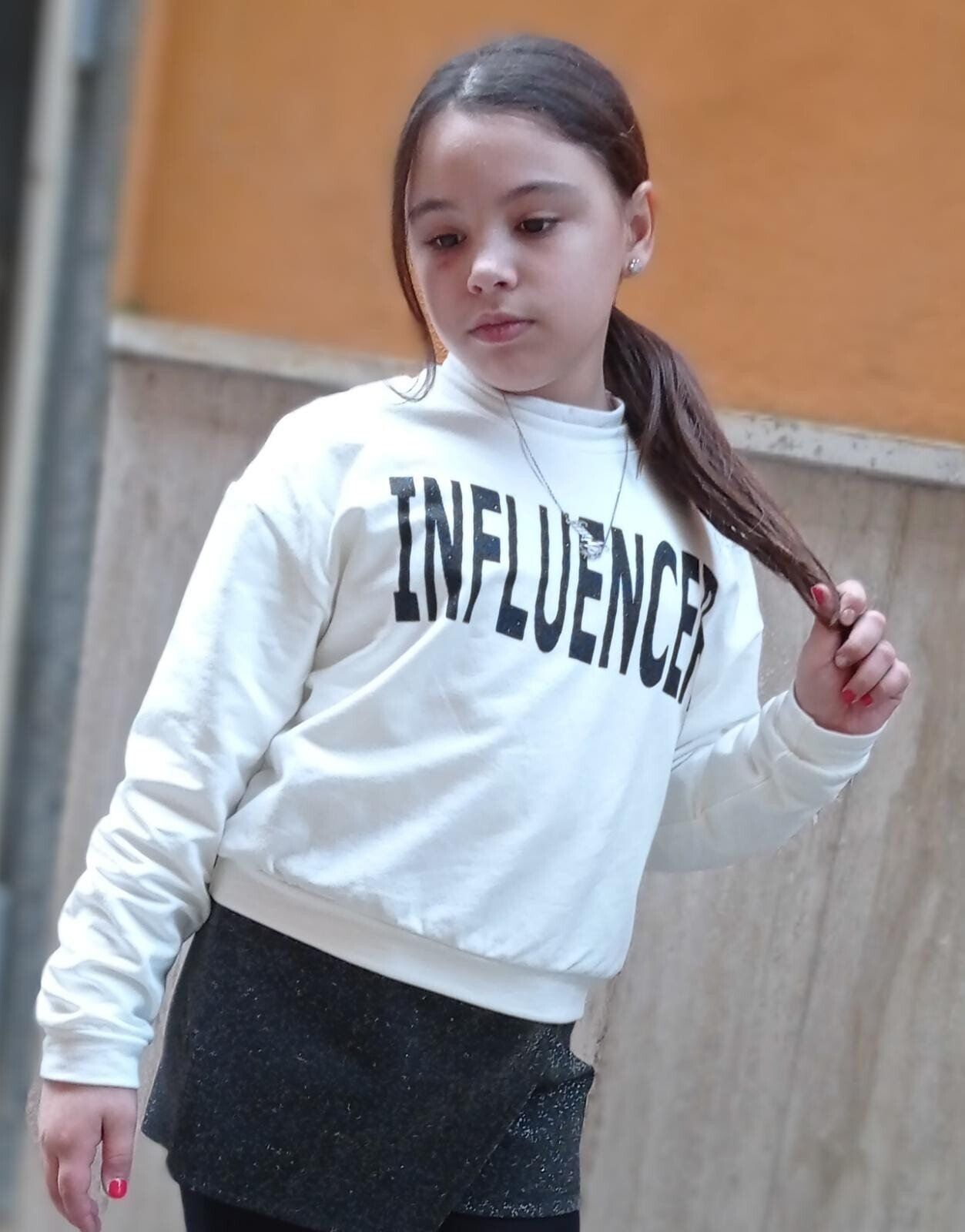 felpa per ragazza