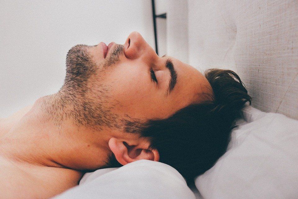 man sleeping 2