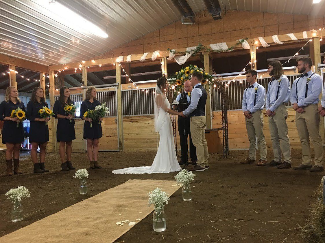 Tom Ritzman, Kelly Daniel, Sound Sensations Entertainment, Rustic Wedding