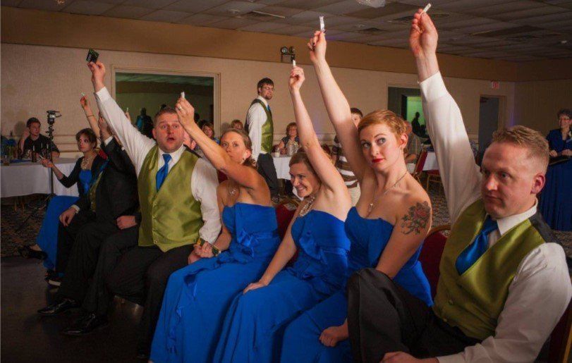 bridal party scavenger hunt, sound sensations entertainment
