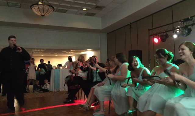 wedding games at Madison Concourse hotel in Madison, Sound Sensations Entertainment