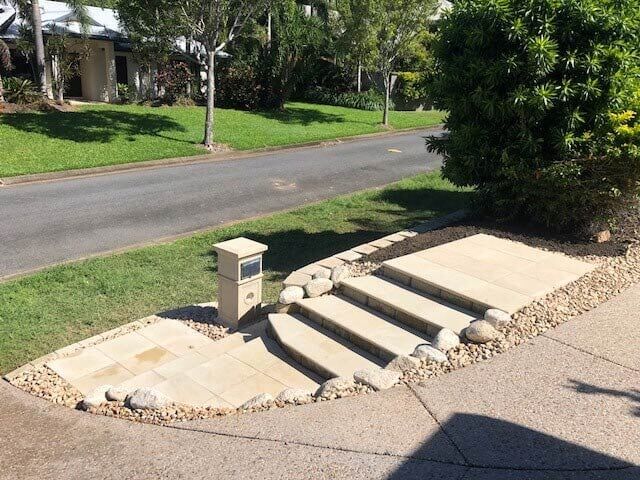 Concrete Landscaping Steps And Stairs — Trinity Landscape in Cairns, QLD Concrete Landscaping Steps And Stairs — Trinity Landscape in Cairns, QLD