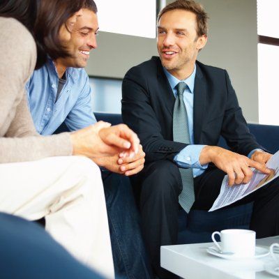 Insurance — Couple With Financial Planner in Cuyahoga Falls, OH Insurance — Couple With Financial Planner in Cuyahoga Falls, OH