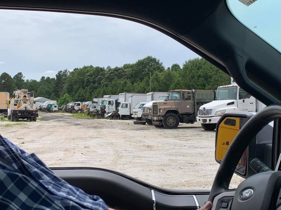 View From Inside of Truck — Gillsville, GA — Simpson & Simpson LLC