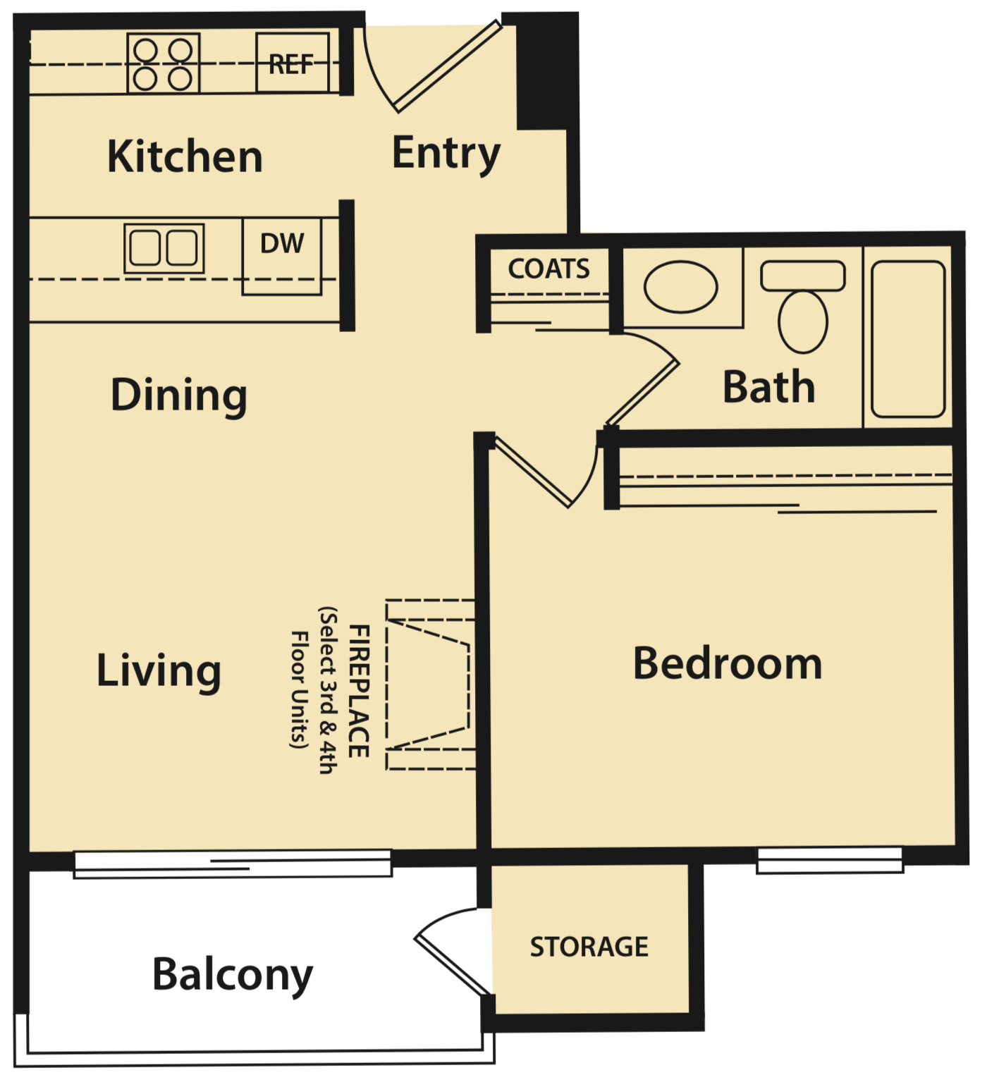 Plan B | Woodside Apartments