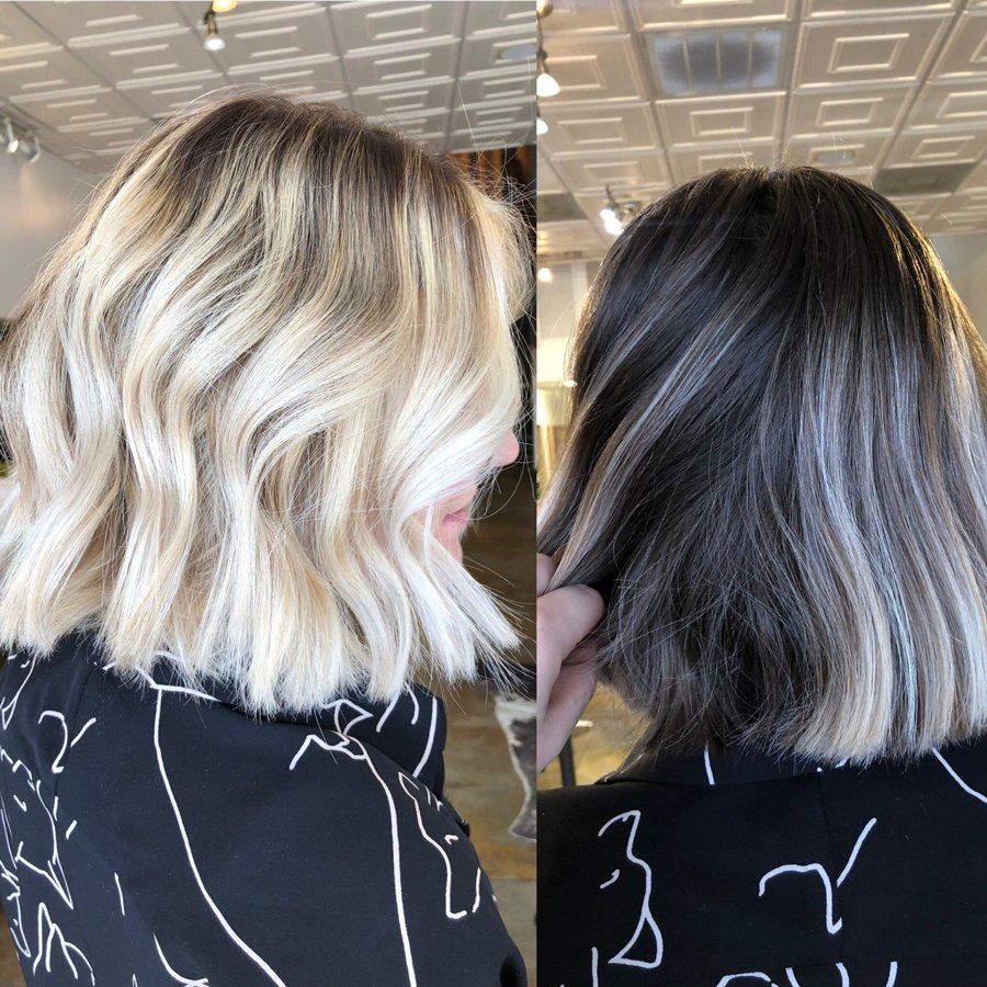 Hair Salon — Before and After Brazilian Blowout in Beverly Hills, CA