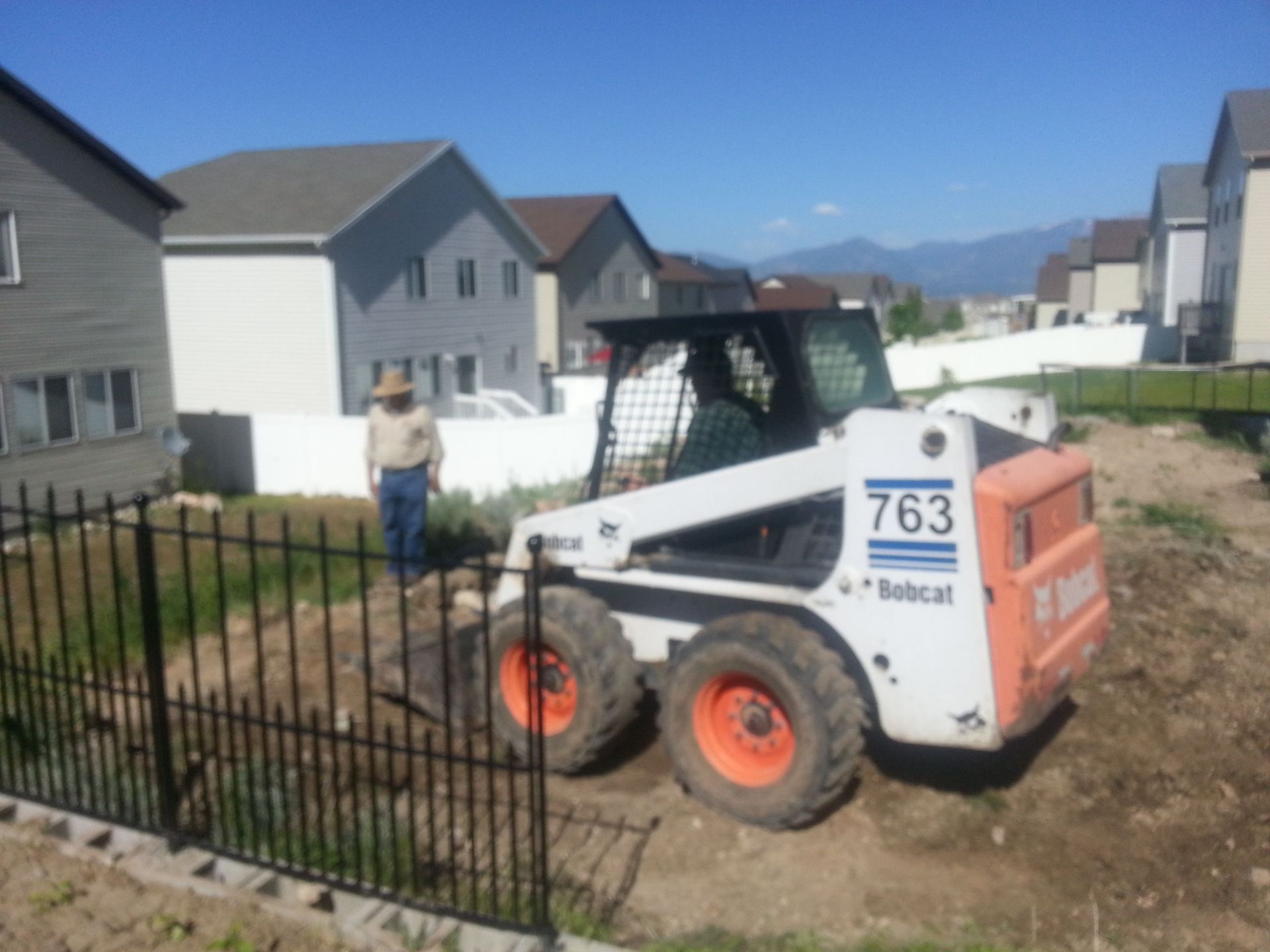 Have us come grade your new landscape or yard