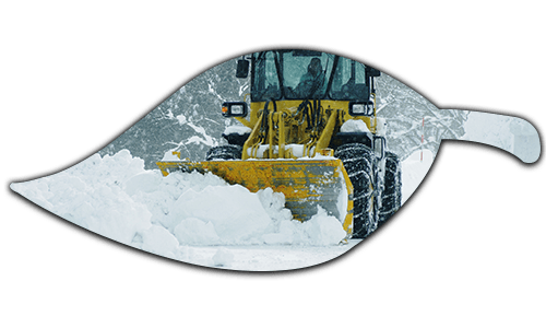 Bulldozer Removing Snow — Baldwinsville, NY — Shute Landscaping Bulldozer Removing Snow — Baldwinsville, NY — Shute Landscaping