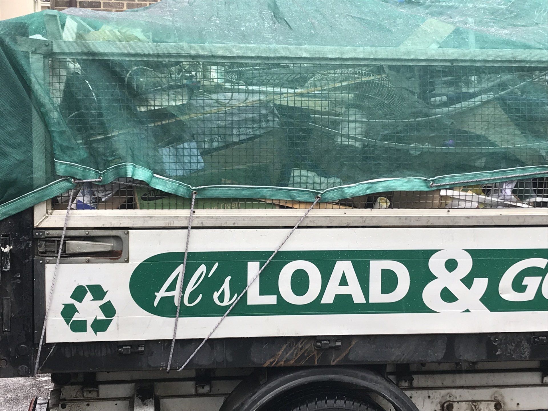 load & go logo on the truck