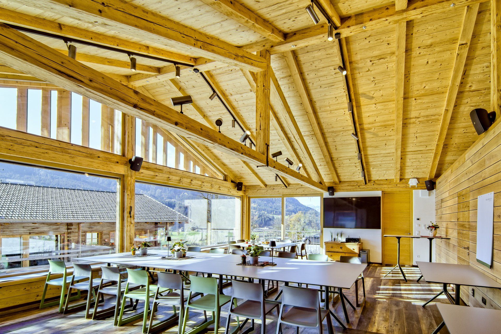 Innenraum Holzhaus