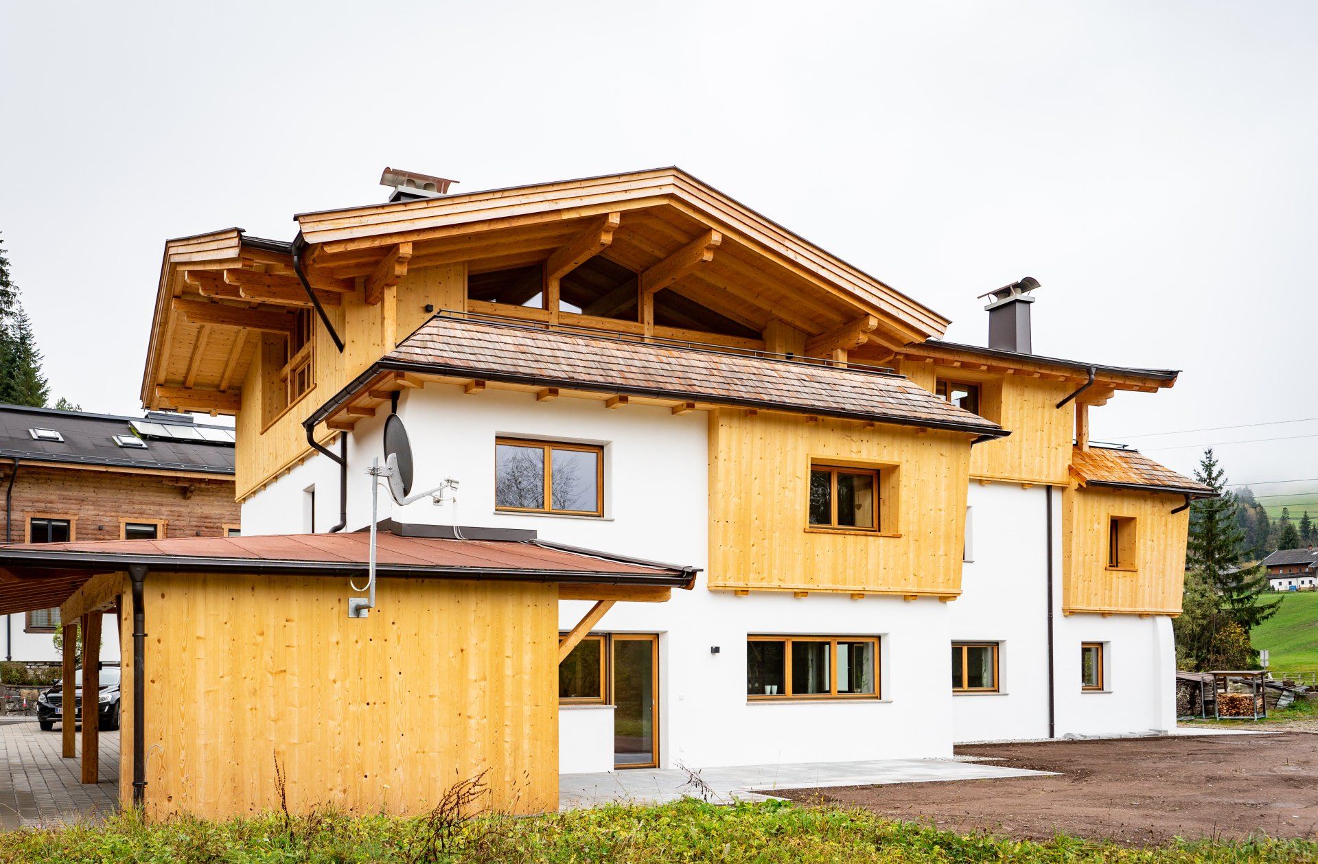 Holzfassade