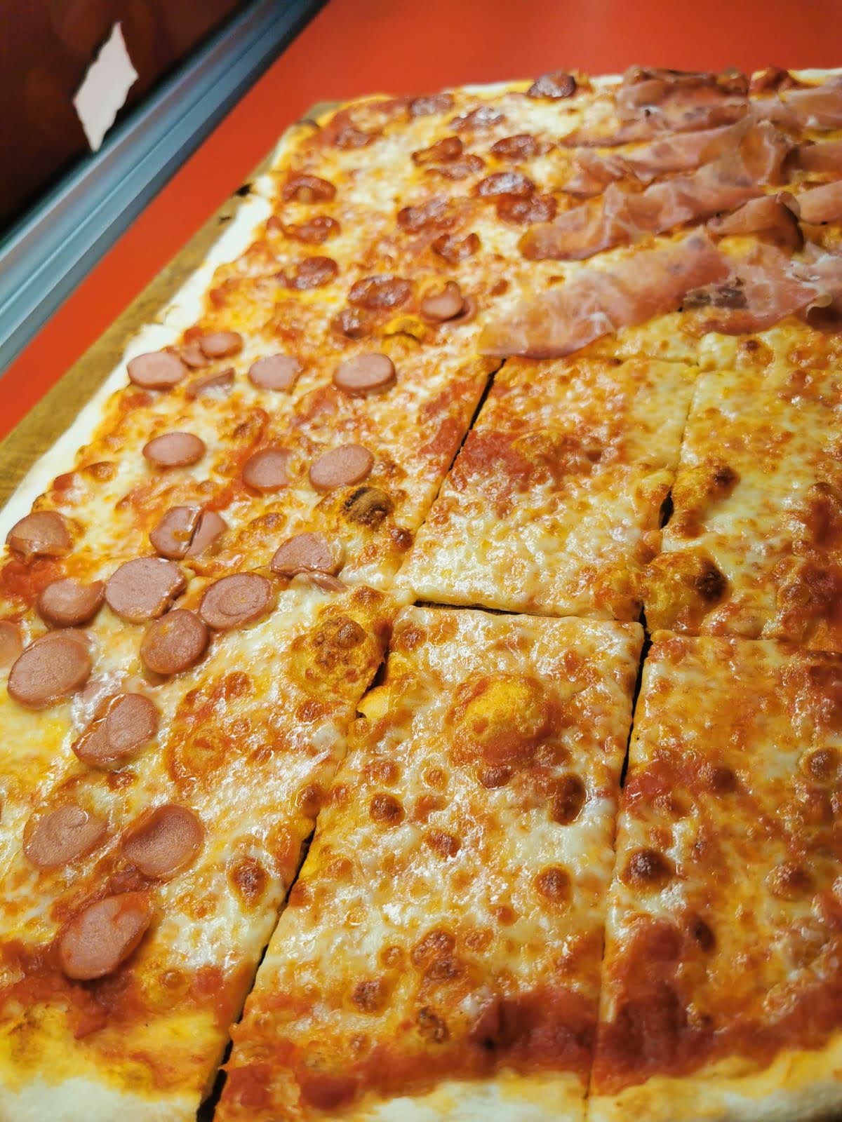 pizza a taglio margherita