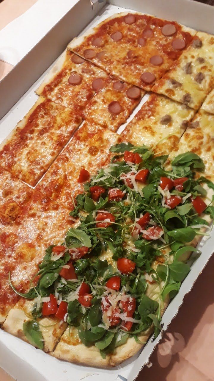 pizza a taglio con olive