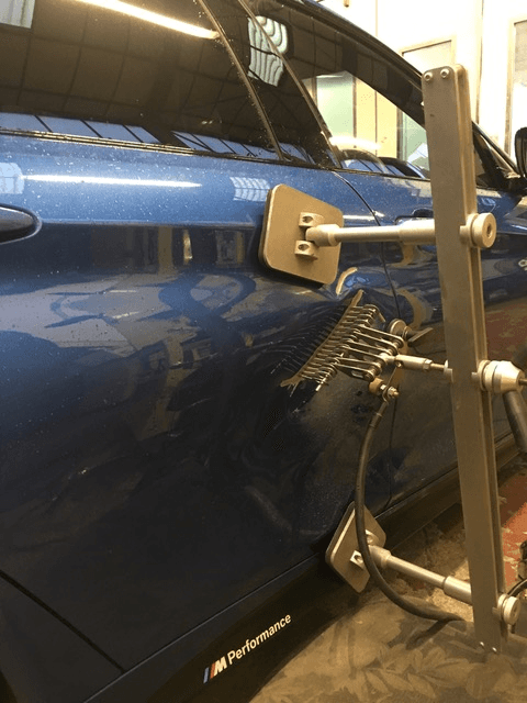 car repair work in progress