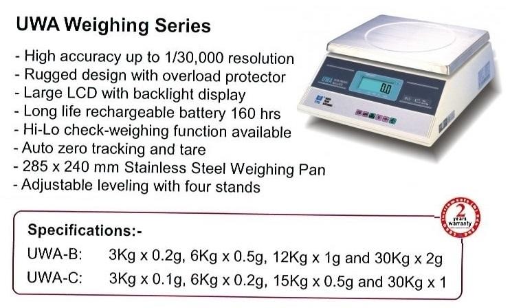 Accutec weighing machine