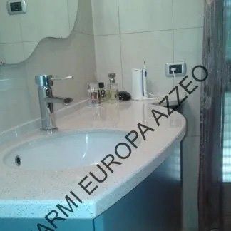 lavello bagno in marmo bianco