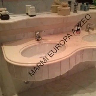 doppio lavello in marmo