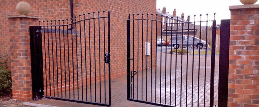 Steel gates