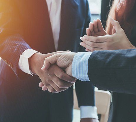 Litigation — Attorneys Shaking Hands After Finishing Up A Meeting In St. Rapid City, SD Litigation — Attorneys Shaking Hands After Finishing Up A Meeting In St. Rapid City, SD